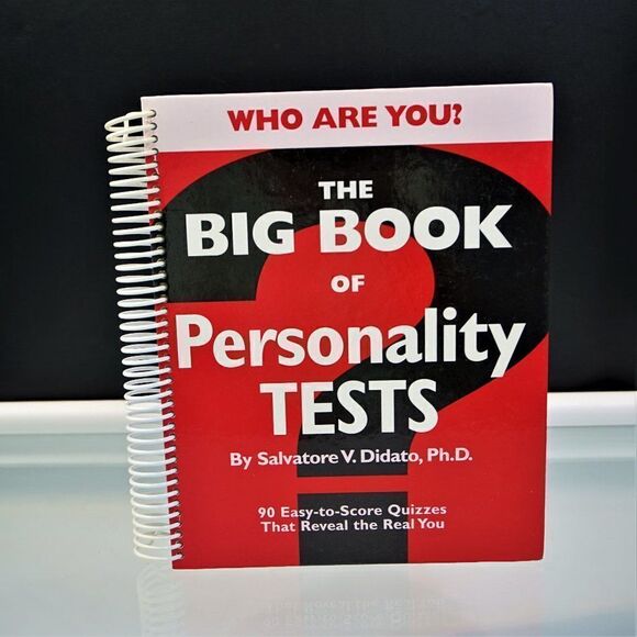 Who Are You The Big Book of Personality Tests 90 Easy To Score Quizzes 2003 HC - Picture 1 of 10
